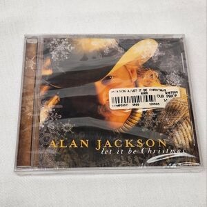 Alan Jackson Let It Be Christmas CD Sealed.